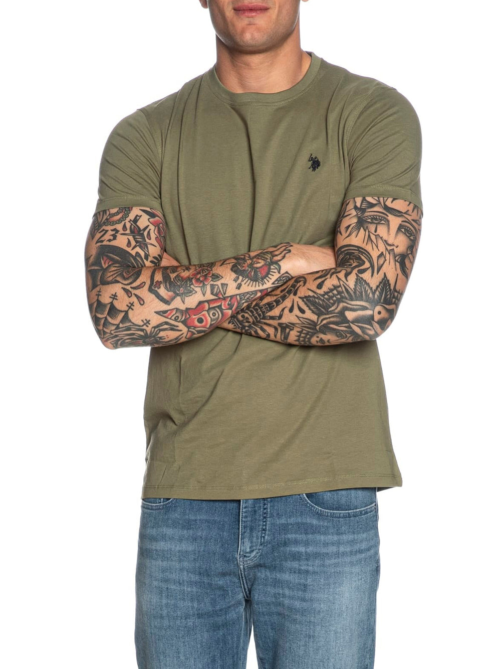 U.S. POLO ASSN. T-shirt Uomo - modello US41154004 Verde