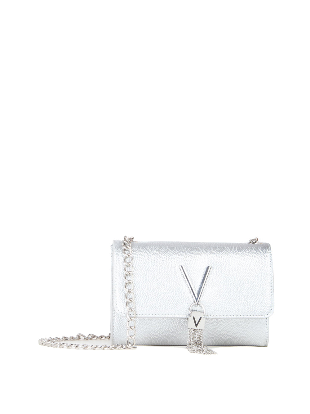 VALENTINO Borsa a Tracolla Donna - modello VBS1R403G Argento