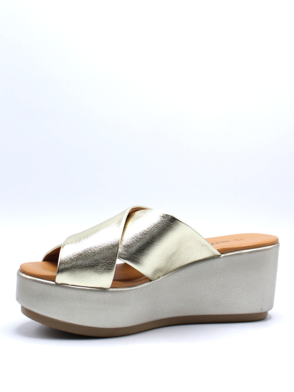 VALLEVERDE Ciabatte con zeppa Donna - modello 24405 Oro