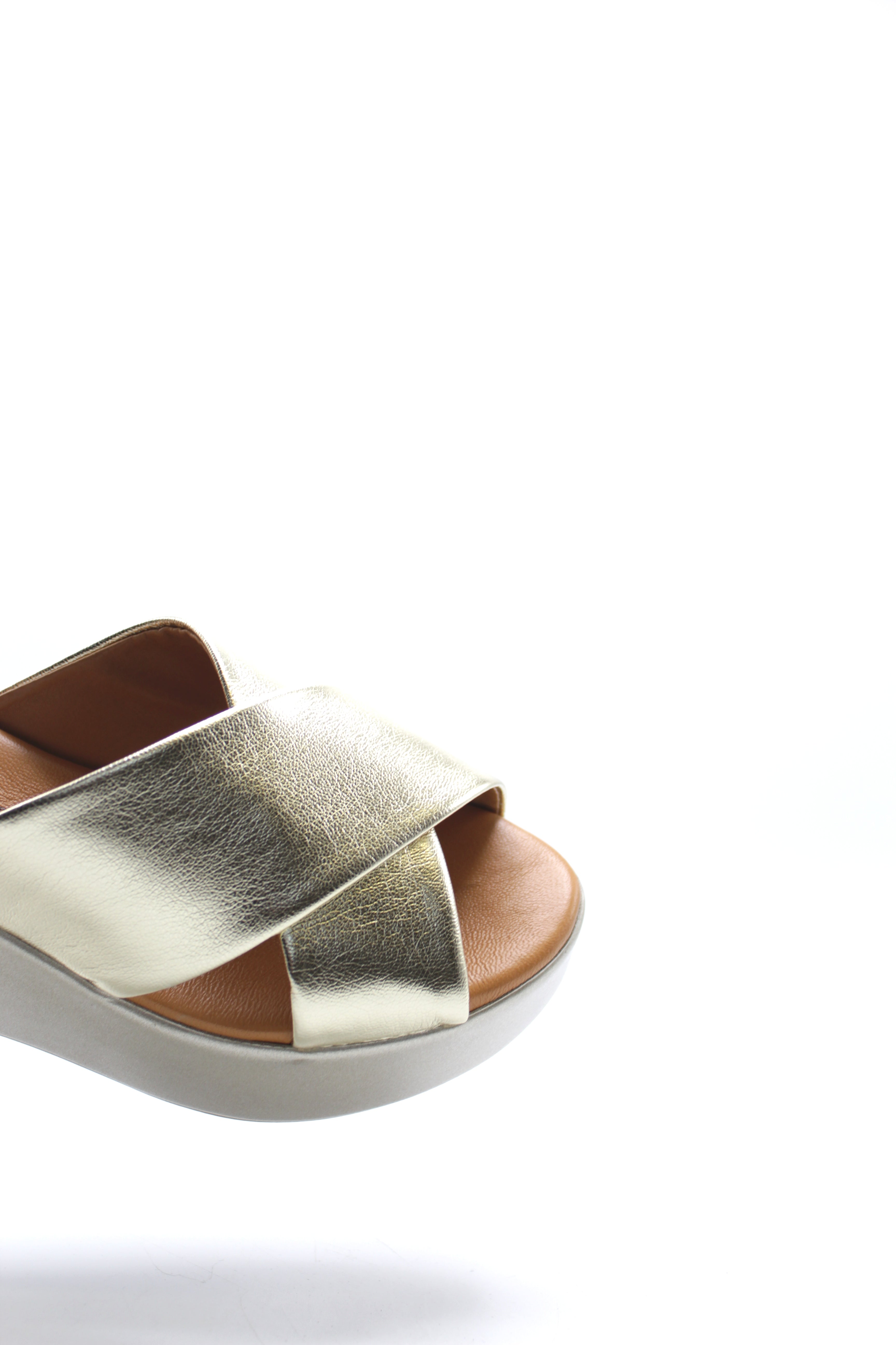 VALLEVERDE Ciabatte con zeppa Donna - modello 24405 Oro