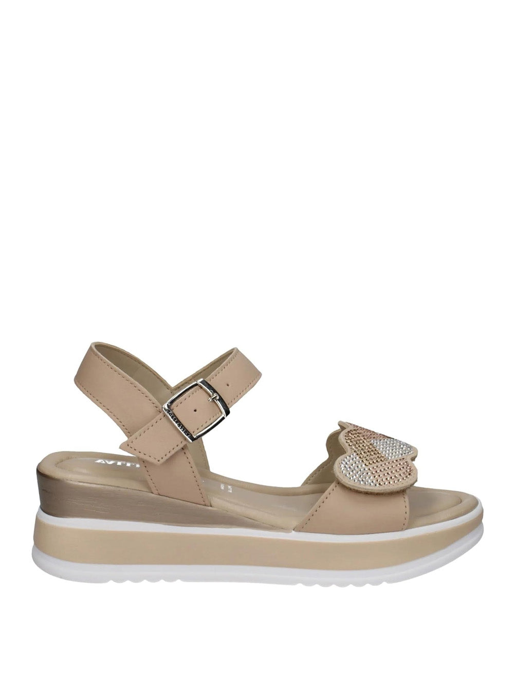 VALLEVERDE Sandali con zeppa Donna - modello 32111 Beige