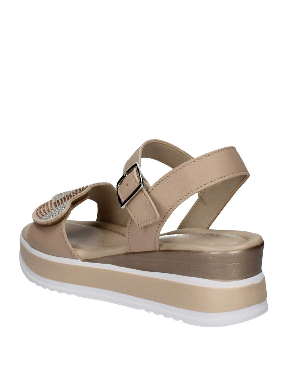 VALLEVERDE Sandali con zeppa Donna - modello 32111 Beige
