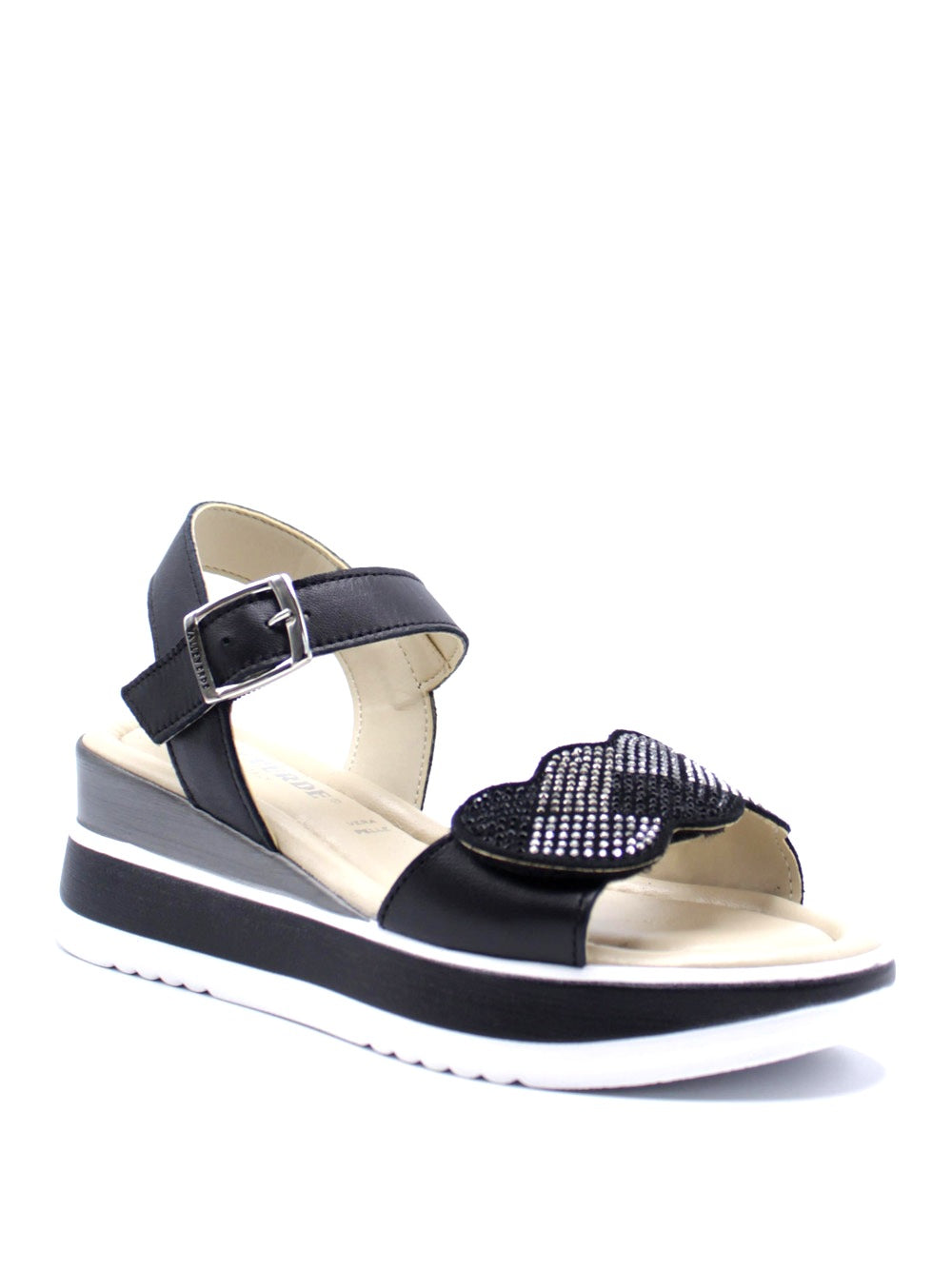 VALLEVERDE Sandali con zeppa Donna - modello 32111 Nero