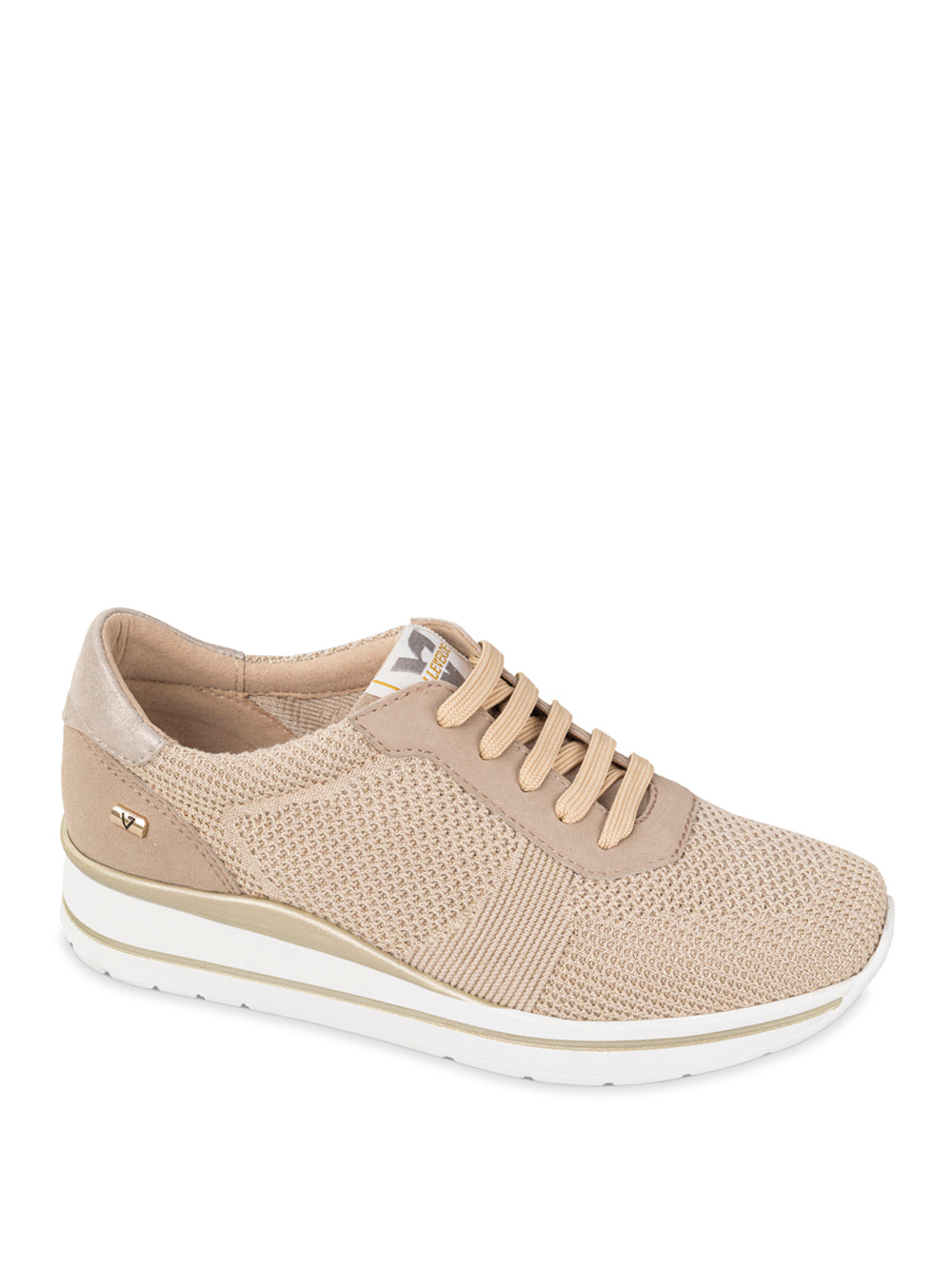 VALLEVERDE Sneakers con zeppa Donna - modello 36395 Oro