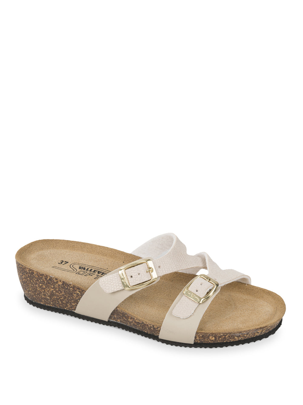 VALLEVERDE Sandali con zeppa Donna - Sabbia modello VG335 Beige