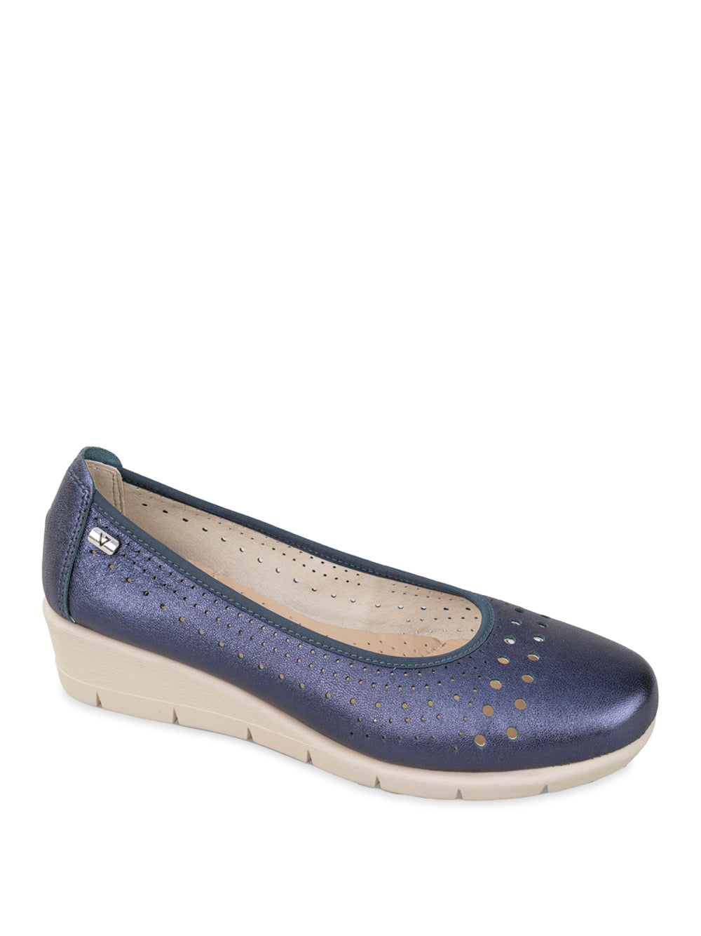 VALLEVERDE Ballerine con zeppa Donna - modello VS10204 Blu