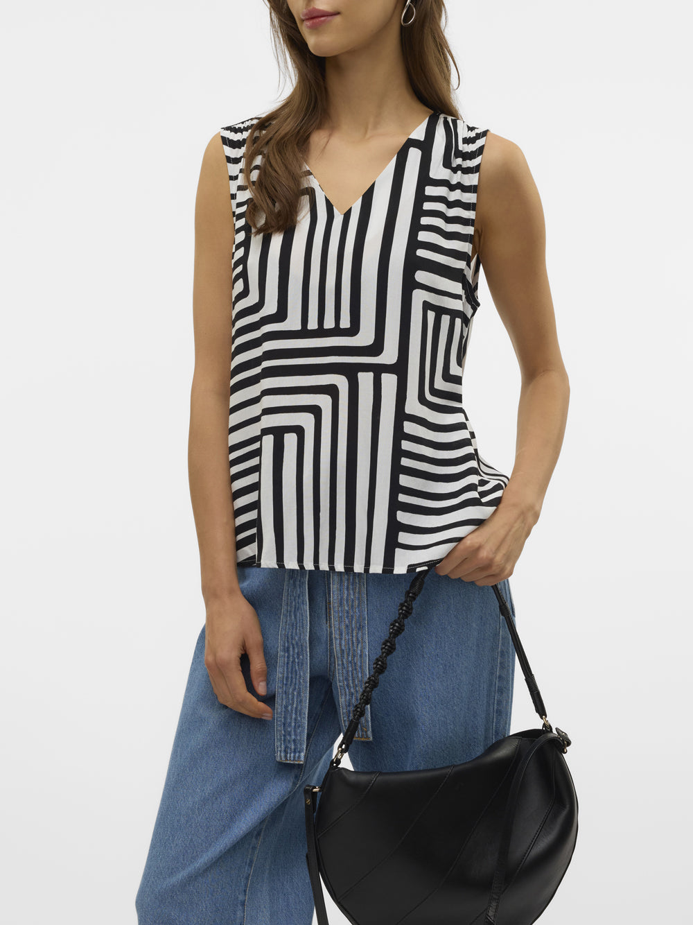 VERO MODA Top Donna - modello 10301759 Nero