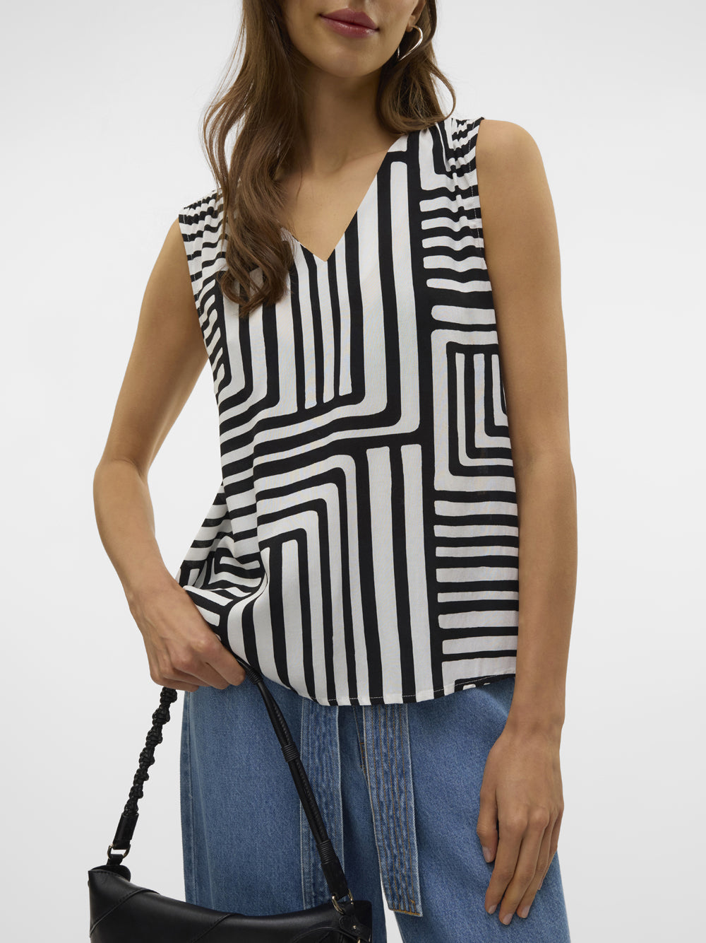 VERO MODA Top Donna - modello 10301759 Nero