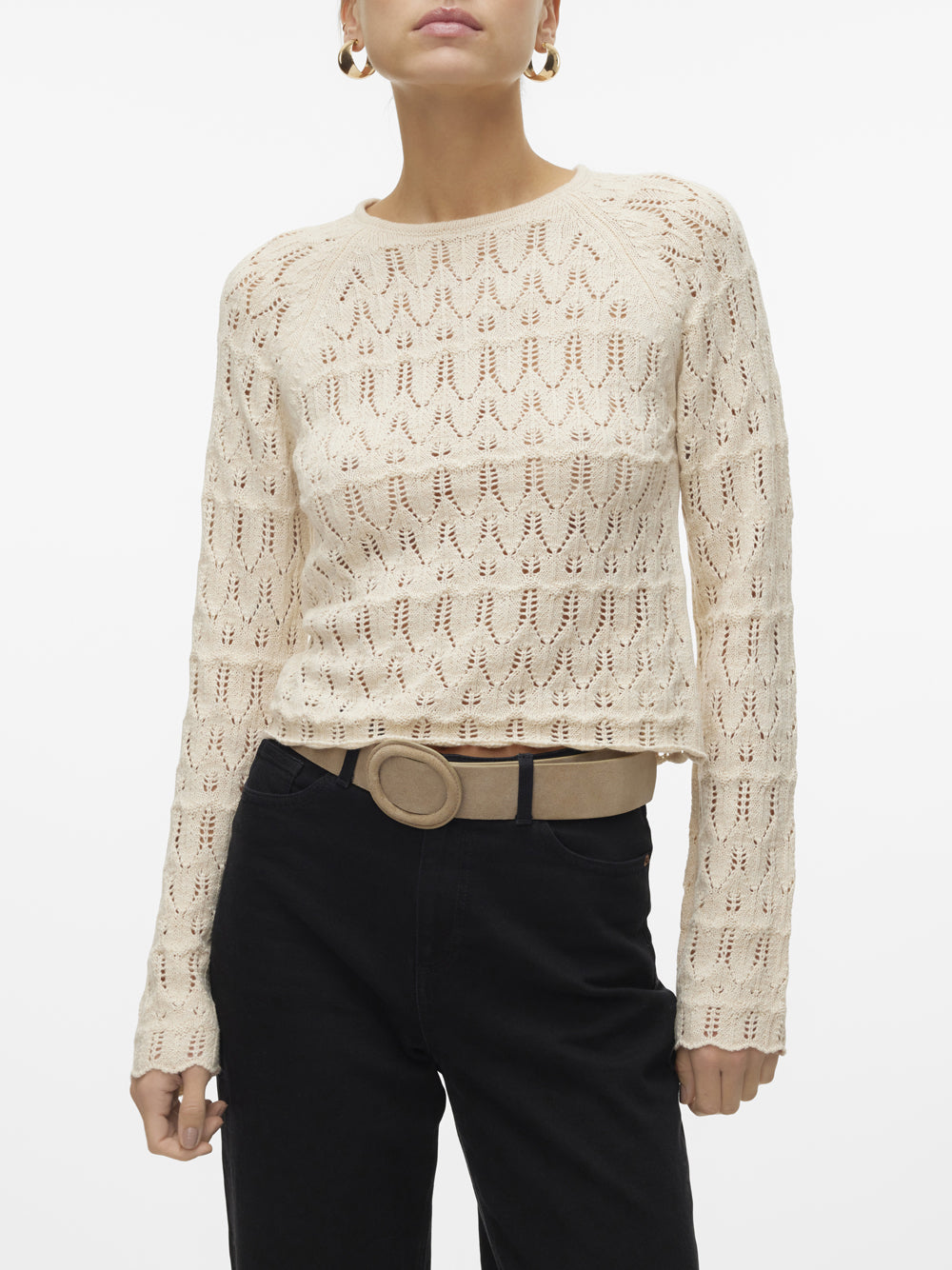 VERO MODA Maglione Donna - modello 10306632 Beige