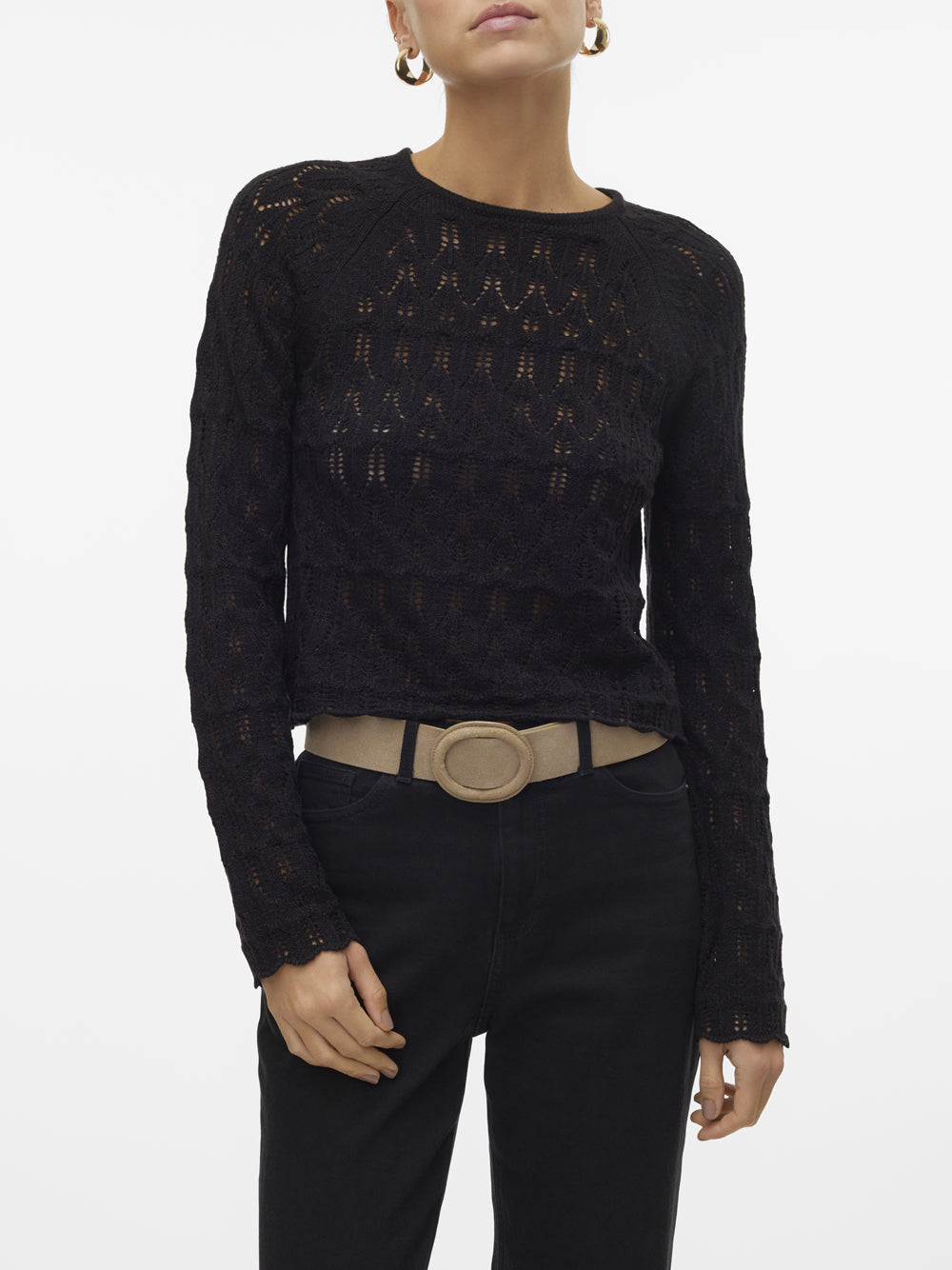 VERO MODA Maglione Donna - modello 10306632 Nero