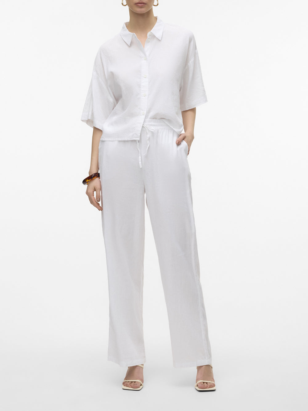 VERO MODA Camicia Donna - modello 10306820 Bianco