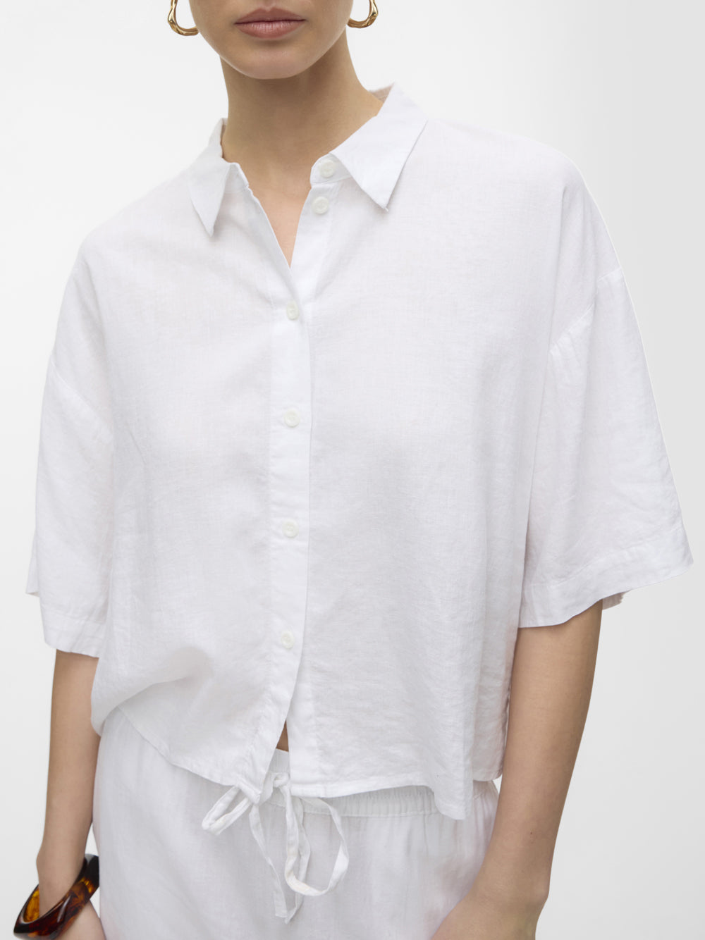 VERO MODA Camicia Donna - modello 10306820 Bianco