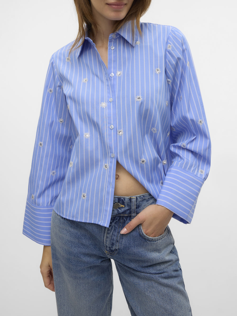 VERO MODA Camicia Donna - modello 10321872 Blu