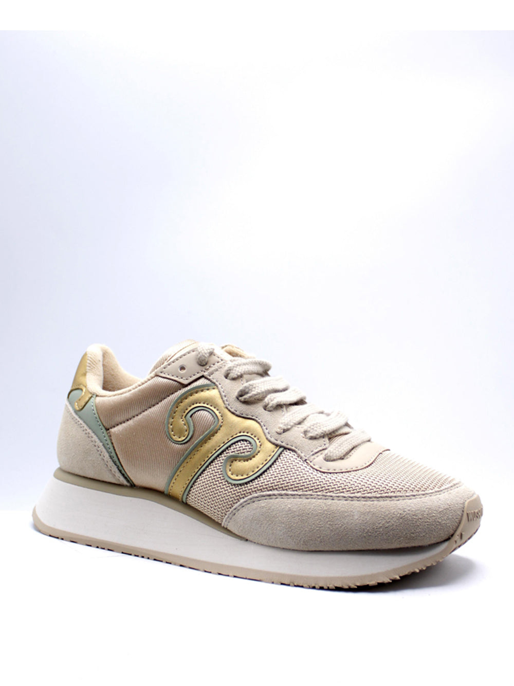 WUSHU Sneakers Donna - modello M5409 Beige