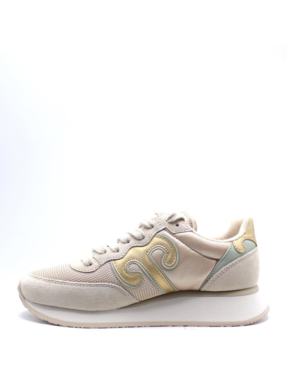 WUSHU Sneakers Donna - modello M5409 Beige