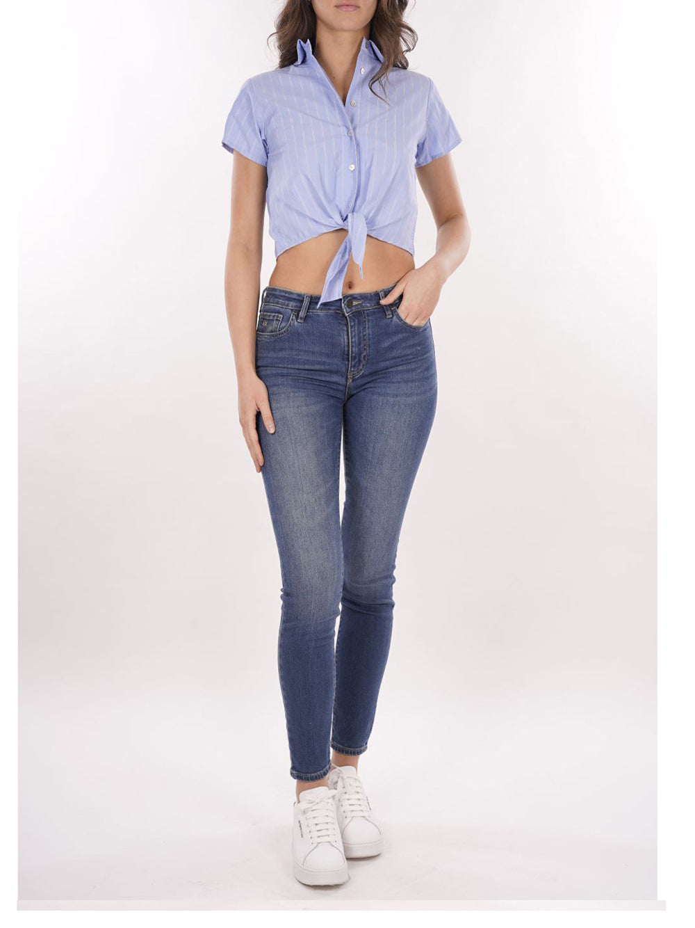 YES ZEE Camicia Donna - Azzurro modello C209YT00 Celeste