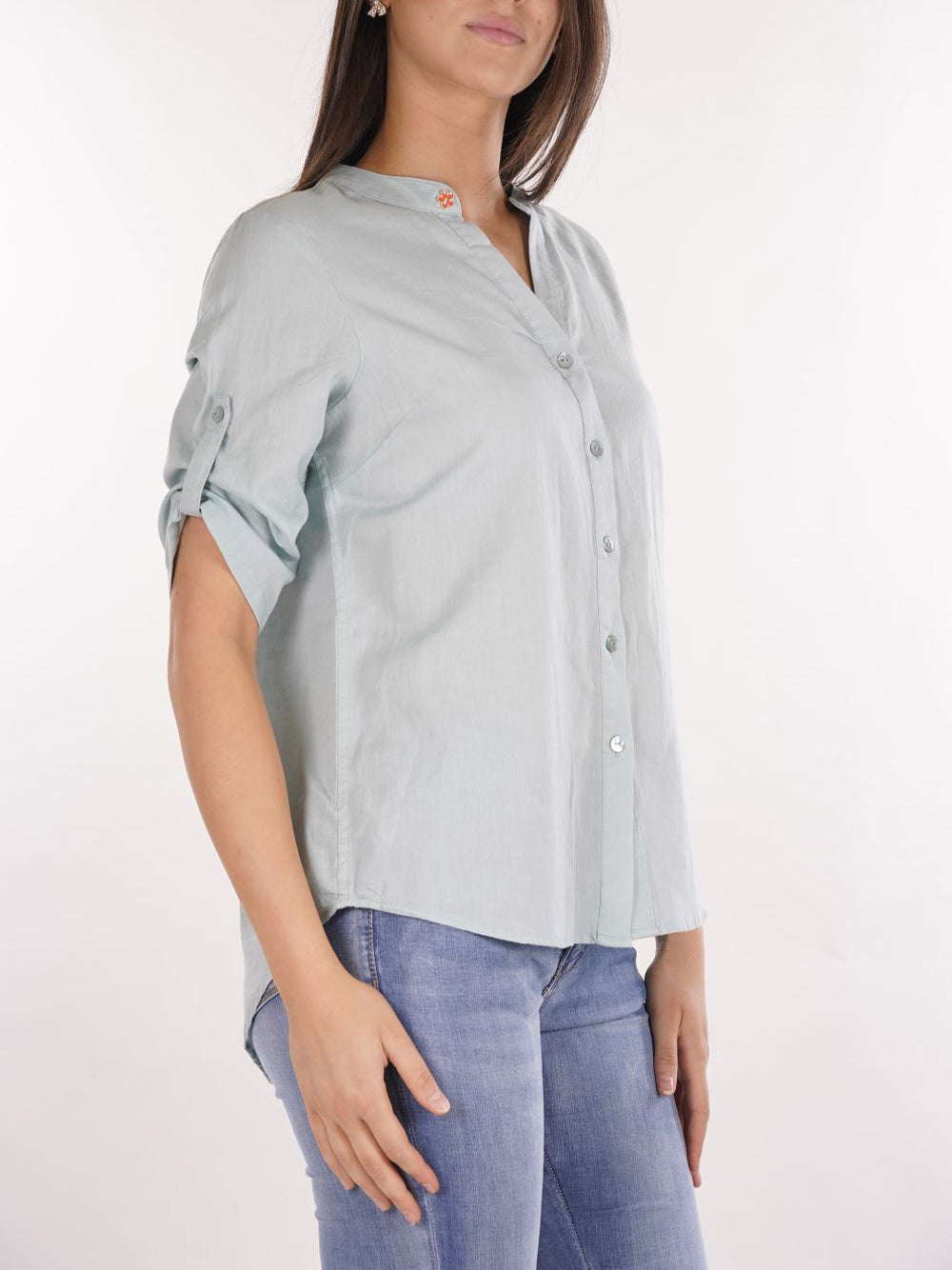 YES ZEE Camicia Donna - Azzurro Marino modello C231YZ00 Celeste