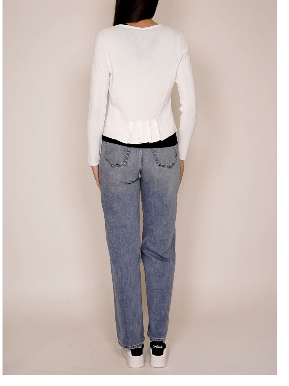 YES ZEE Maglia Donna - modello M416LG00 Bianco