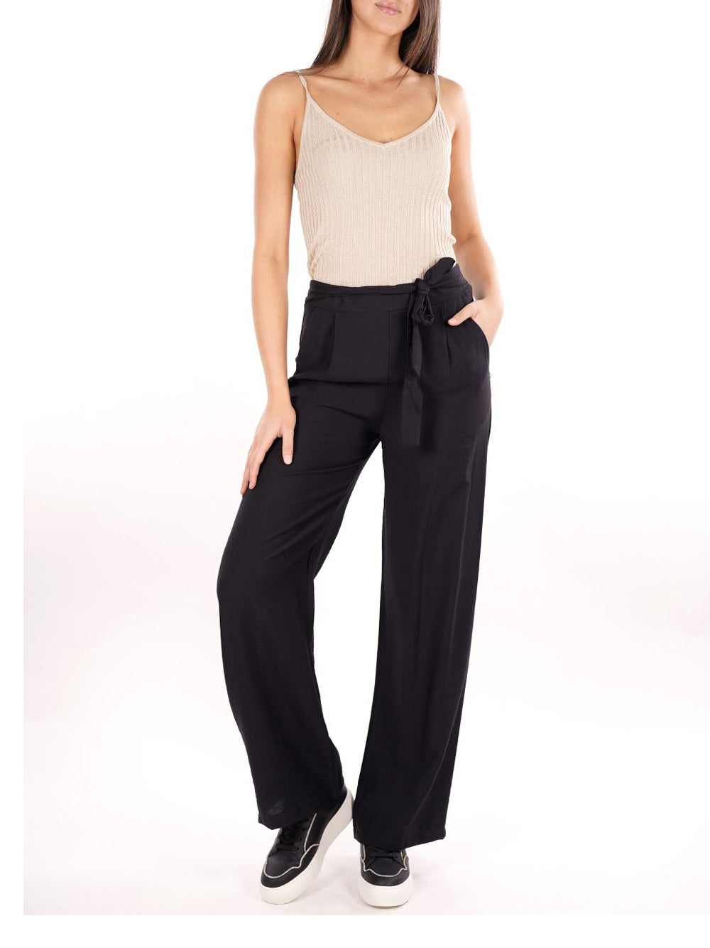 YES ZEE Pantalone Donna - modello P379YV00 Nero