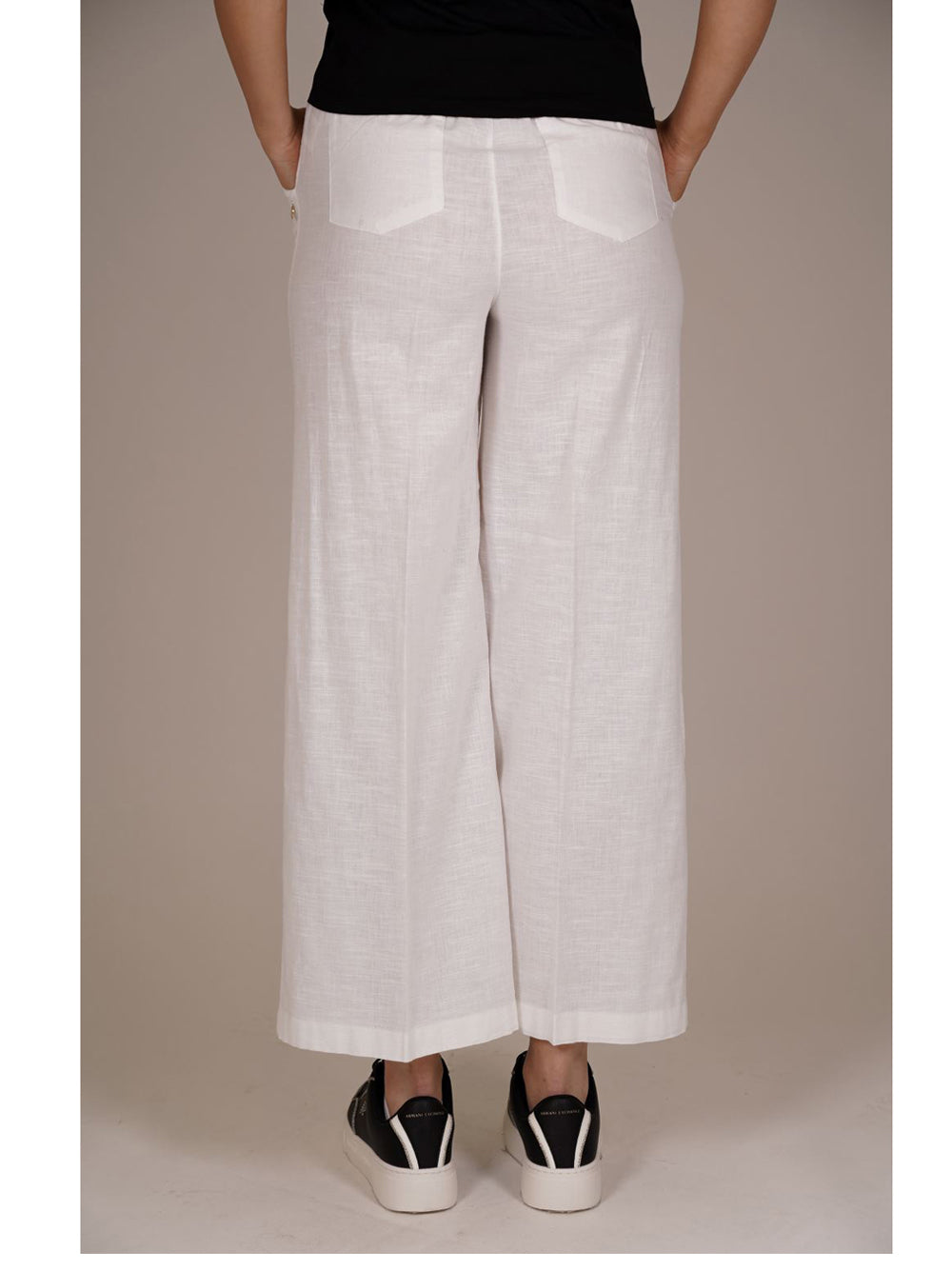 YES ZEE Pantalone Donna - modello P398J200 Bianco