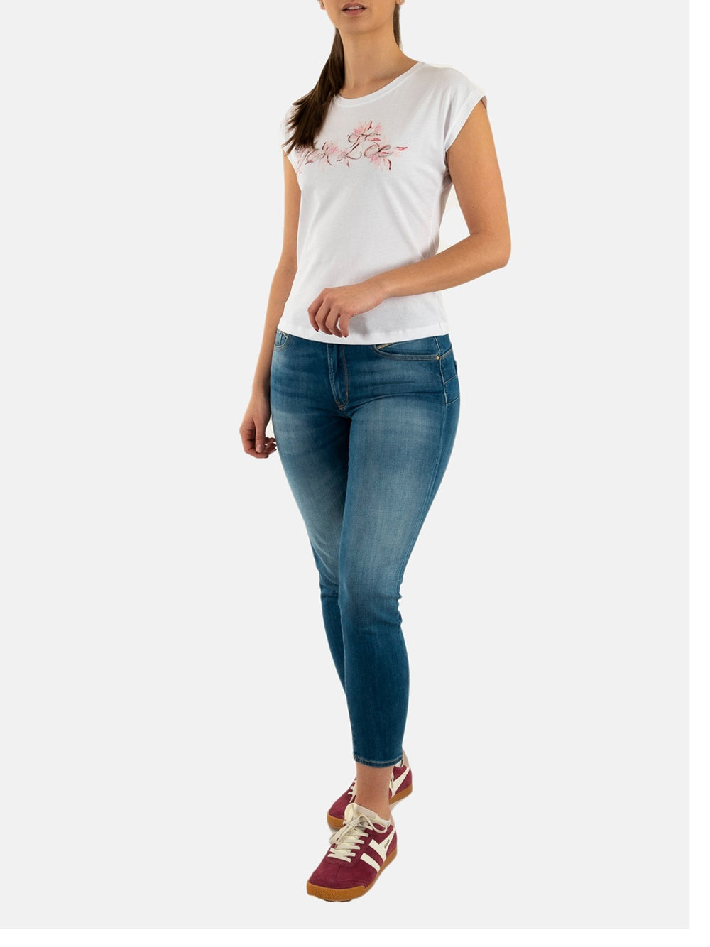 YES ZEE T-shirt Donna - Fantasia modello T212S100 Multicolore