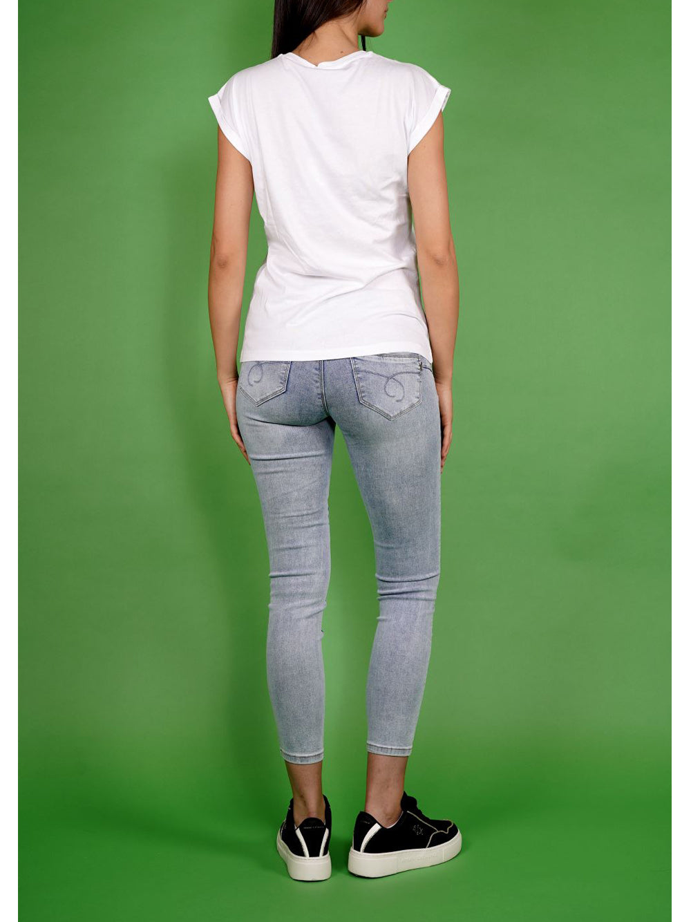 YES ZEE T-shirt Donna - modello T215SG00 Bianco
