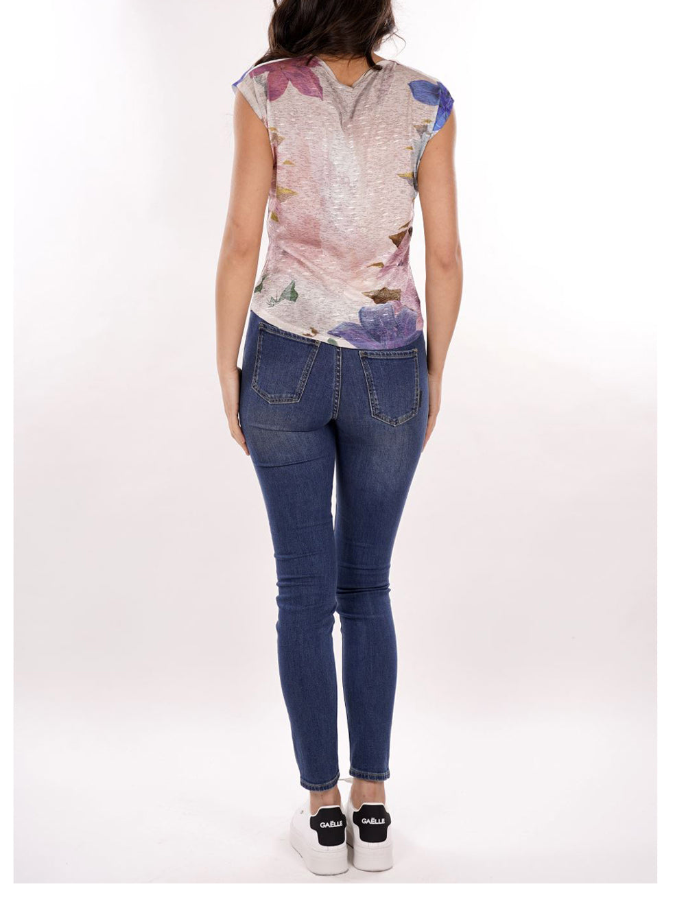 YES ZEE T-shirt Donna - Fantasia modello T235Y301 Multicolore