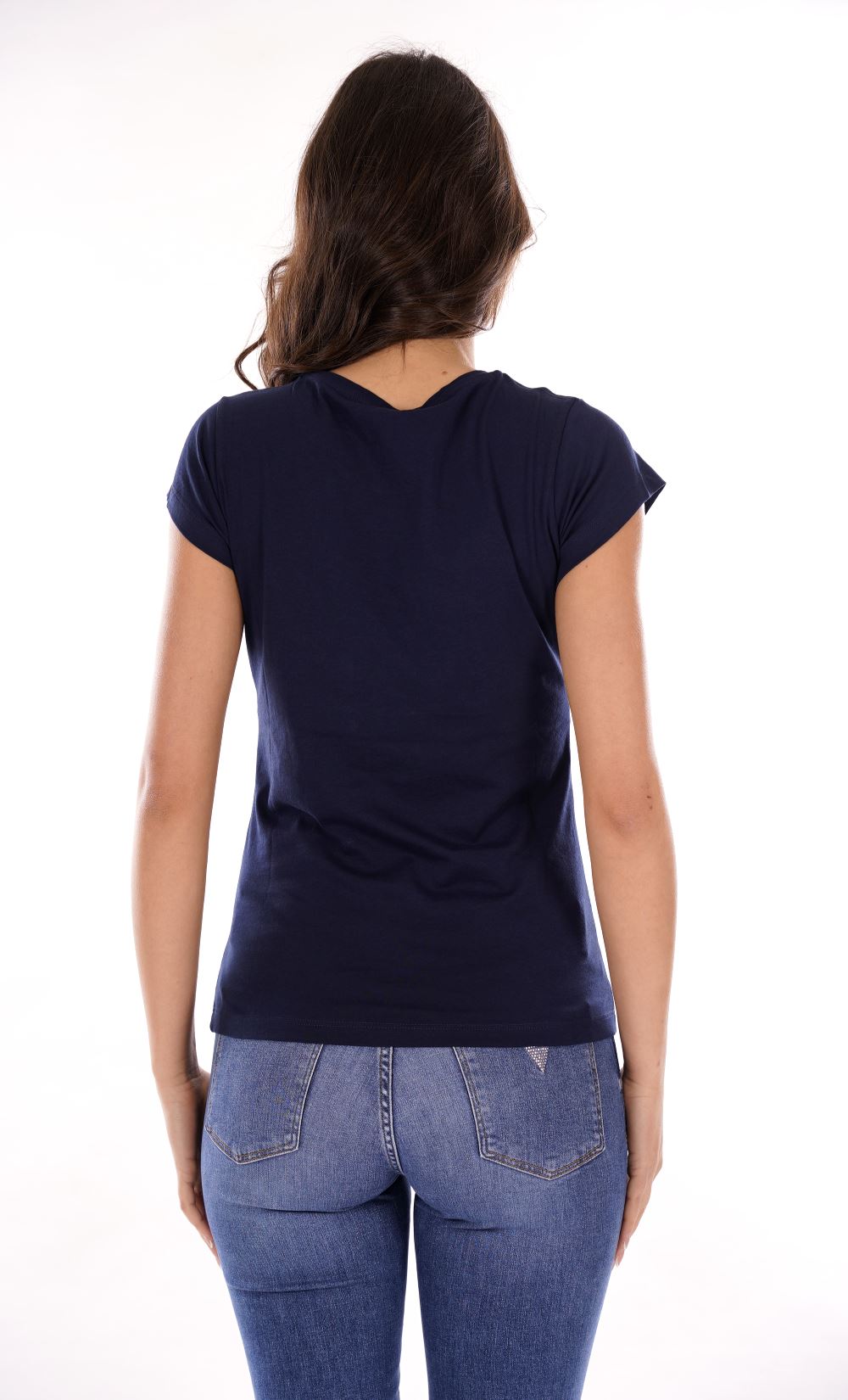 YES ZEE T-shirt Donna - modello T257SG00 Blu