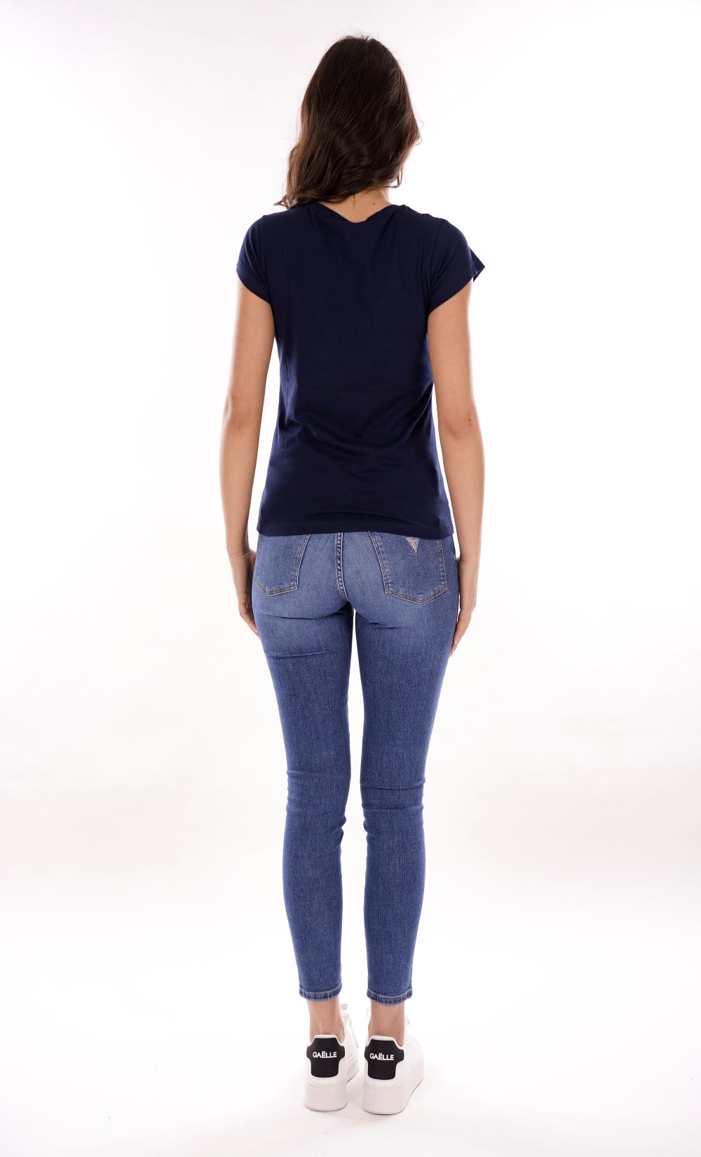 YES ZEE T-shirt Donna - modello T257SG00 Blu