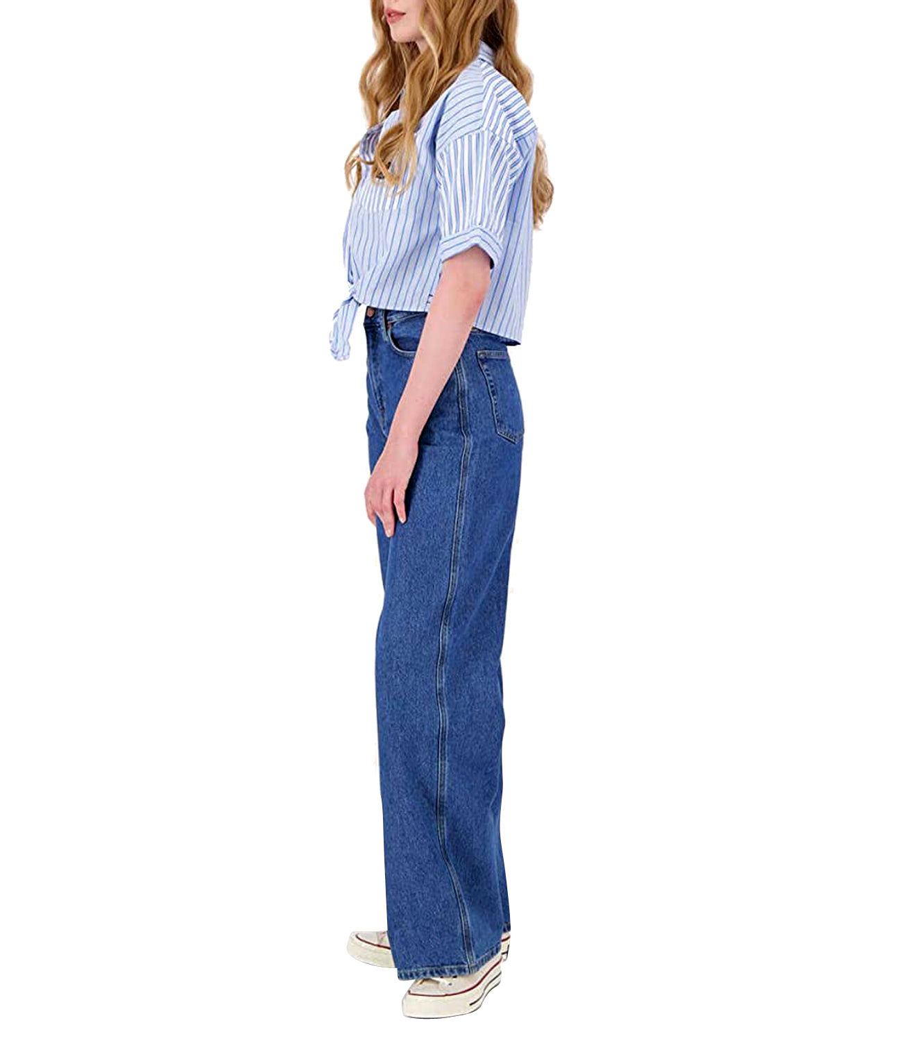 Tommy Hilfiger Tommy Jeans Jeans Donna Mod. DW0DW13168 CLAIRE 1BK MEDIO Blu