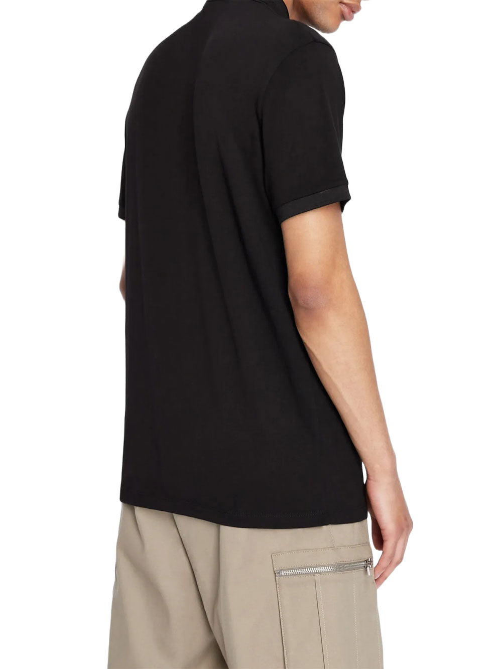 Armani Exchange Polo da Uomo Nero