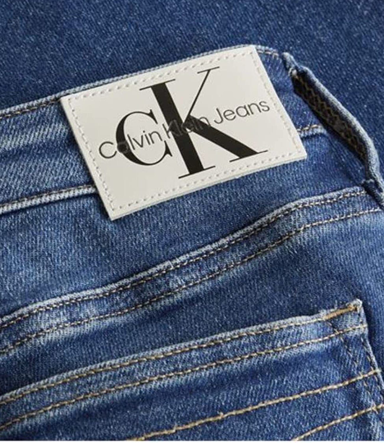 Calvin Klein Calvin Klein Jeans Jeans Donna Mod. J20J220219 MID RISE SKINNY 1A4 DENIM Blu