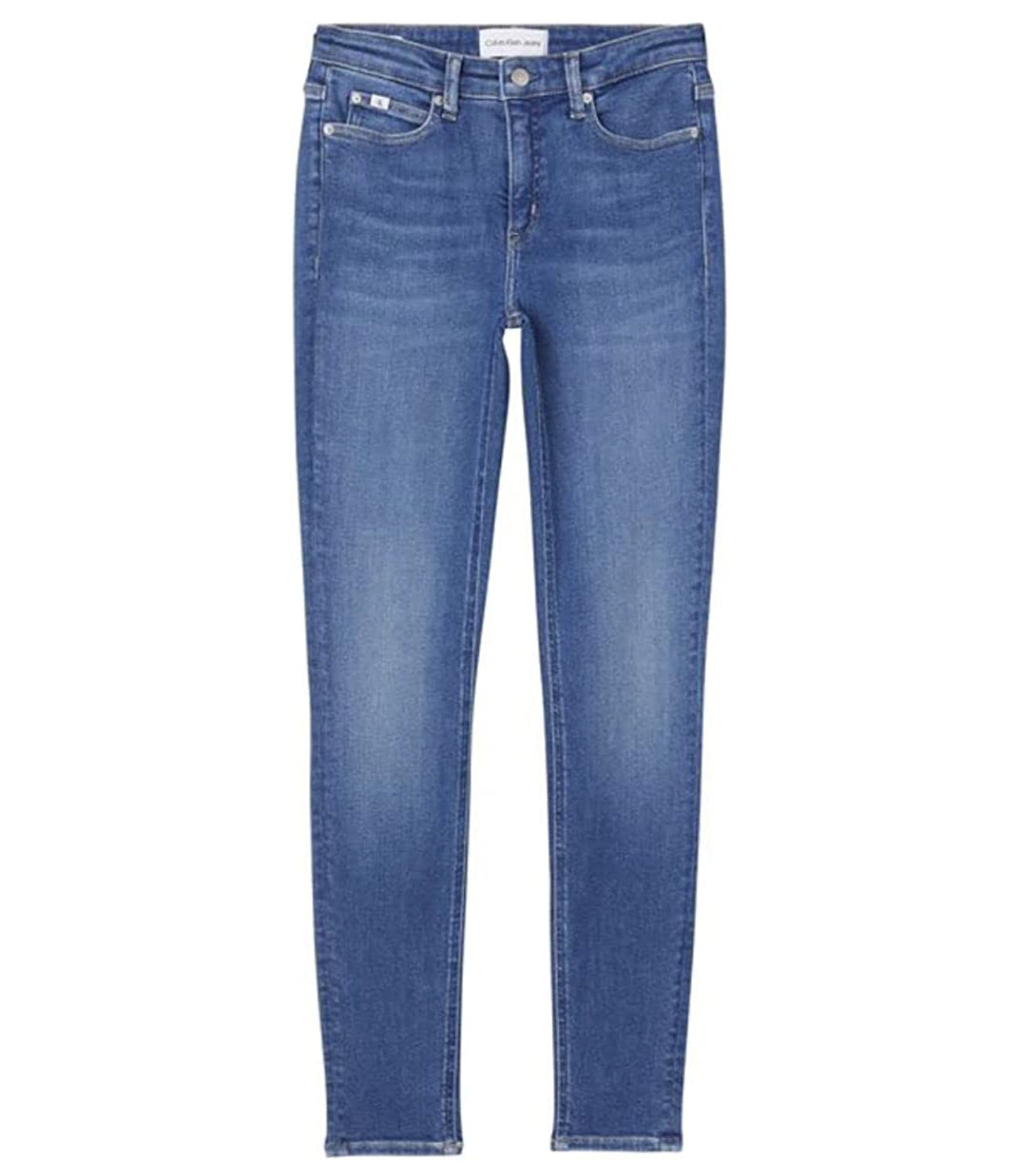 Calvin Klein Calvin Klein Jeans Jeans Donna Mod. J20J220219 MID RISE SKINNY 1A4 DENIM Blu