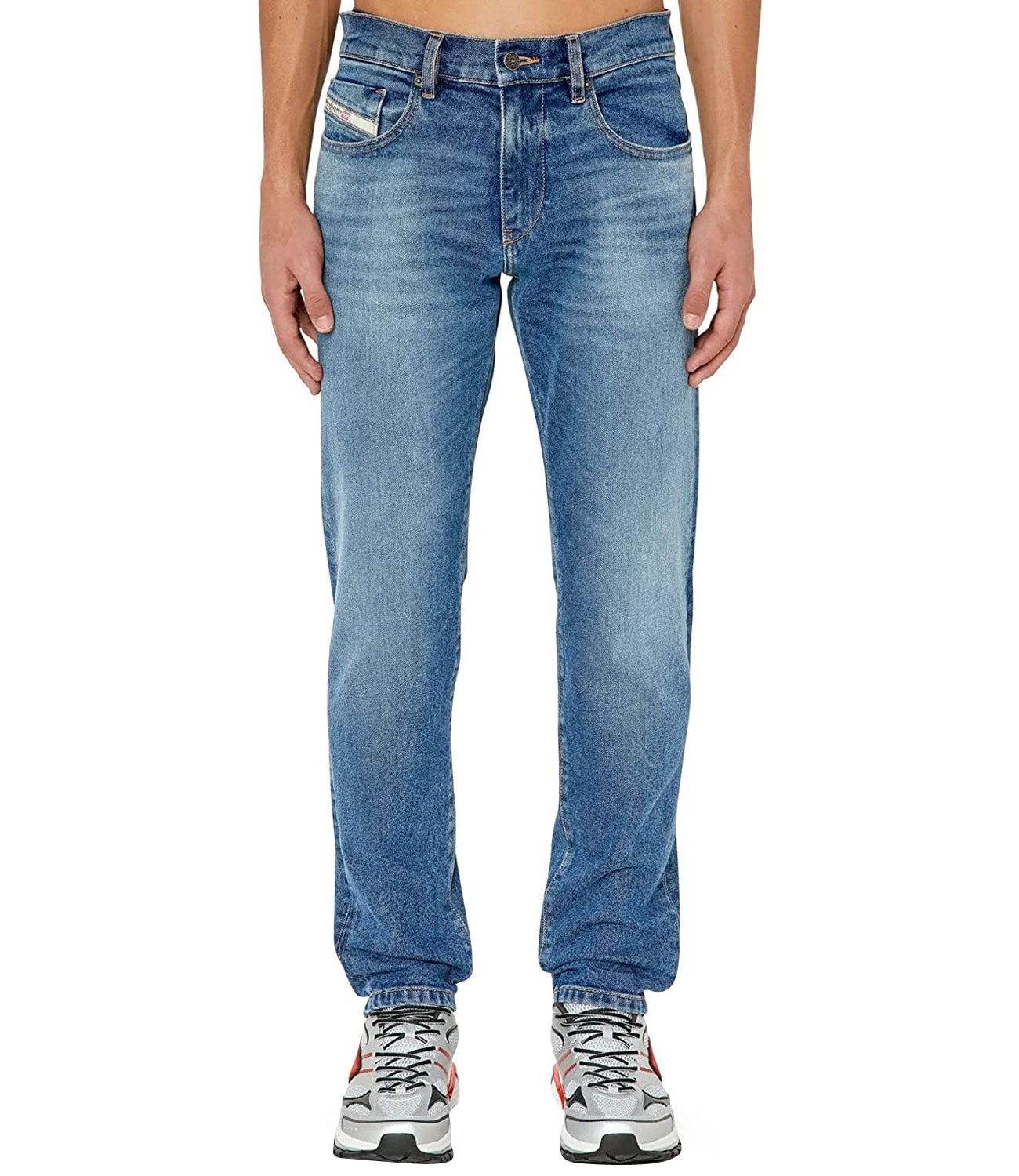 Diesel Jeans Uomo Mod. 2019D-STRUKT A03562 0NFAJ DENIM Blu