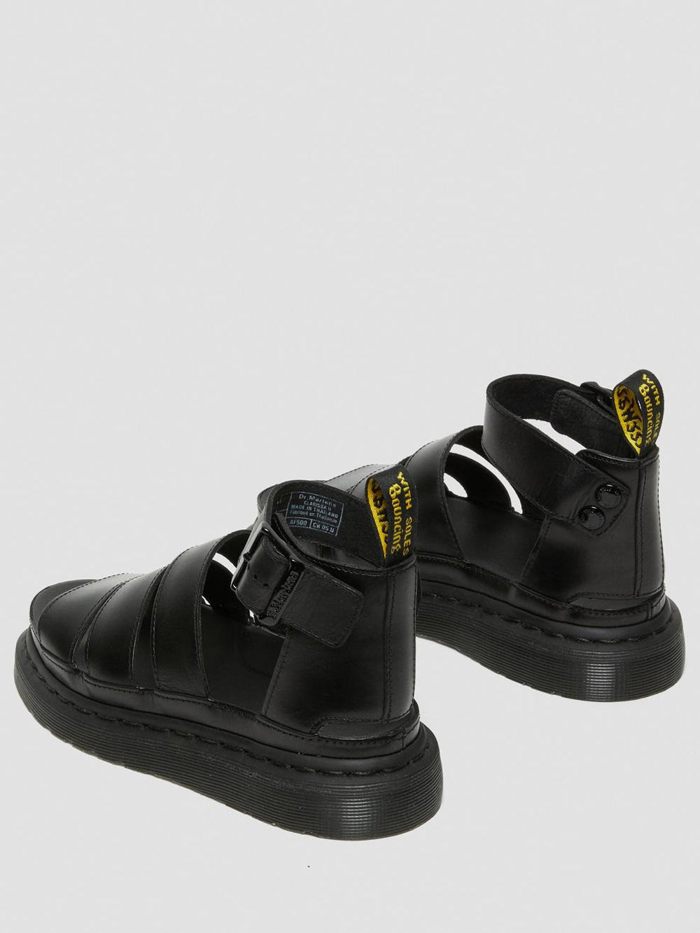 Dr. Martens Sandalo Basso da Donna - Nero