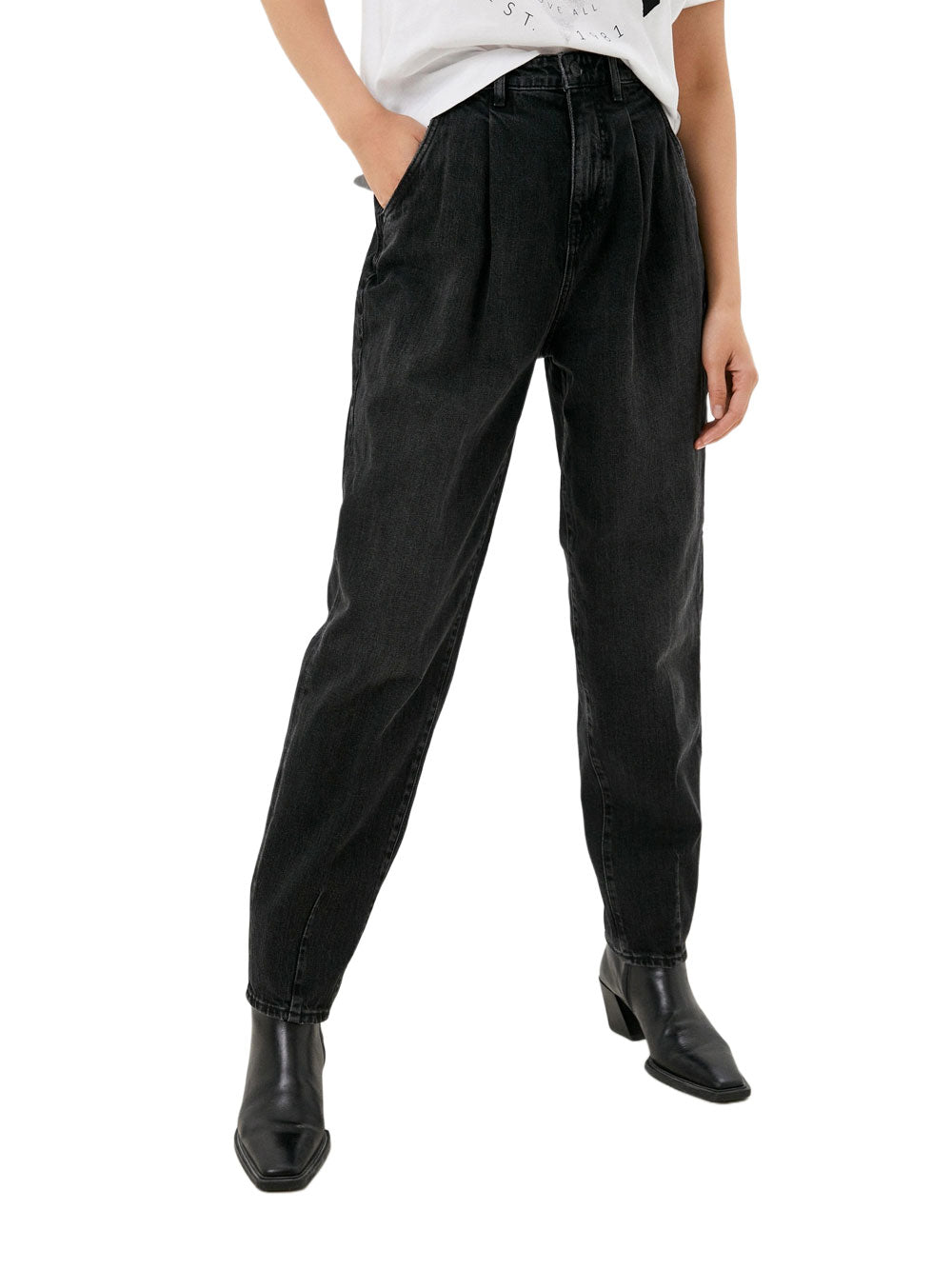 Guess Pantalone da Donna - Nero