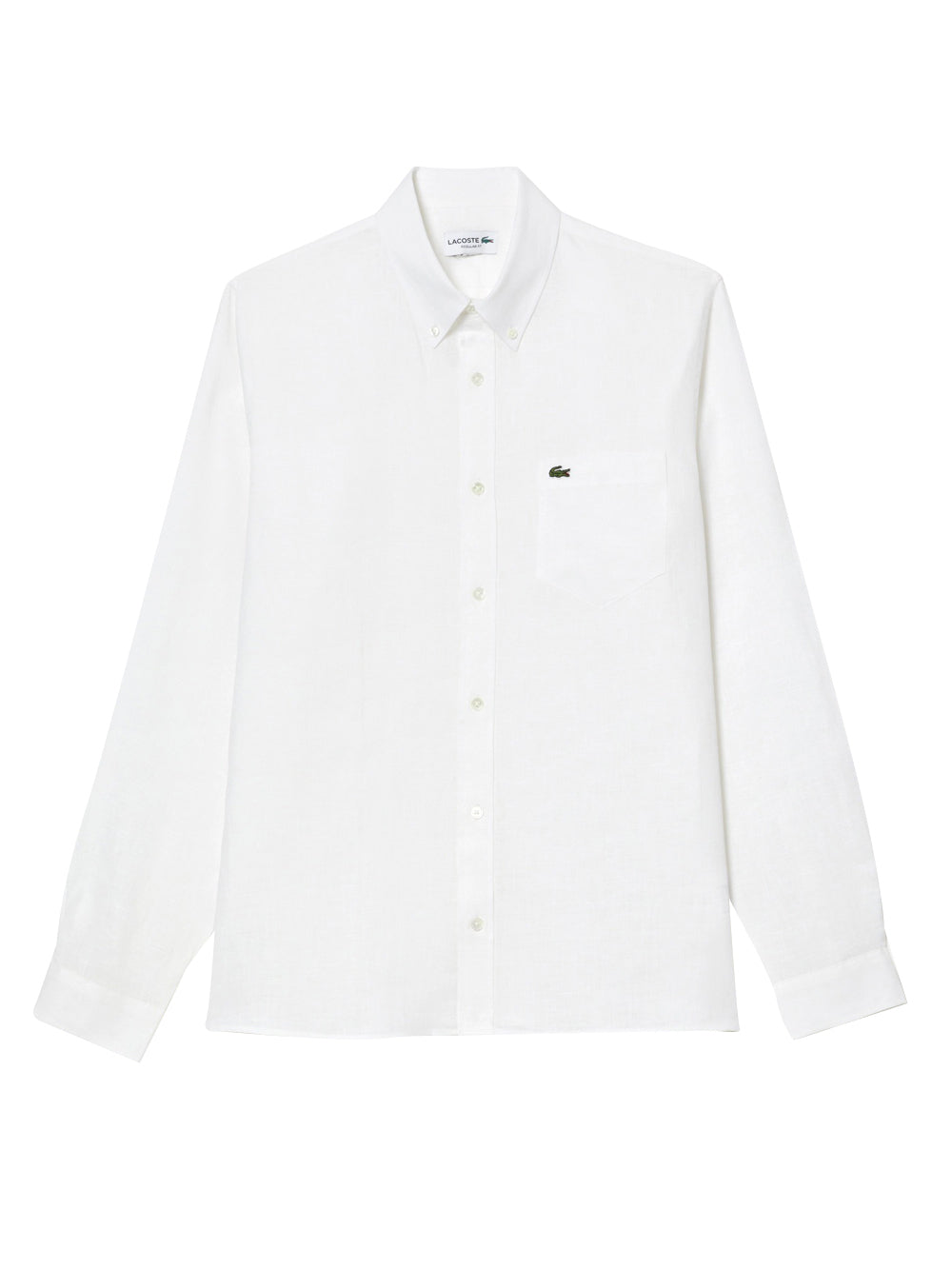 Lacoste Camicia da Uomo Bianco