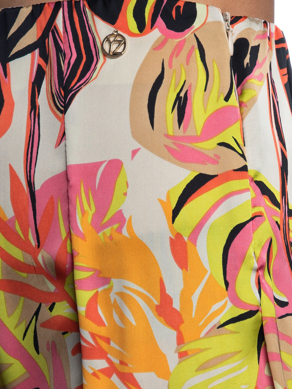 Yes Zee Pantalone da Donna Multicolore
