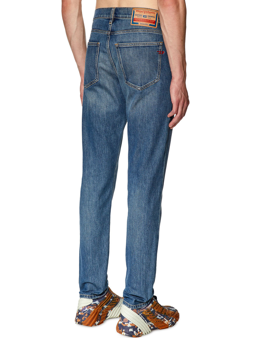 Diesel Jeans Slim 2019 D-Strukt da Uomo - Denim