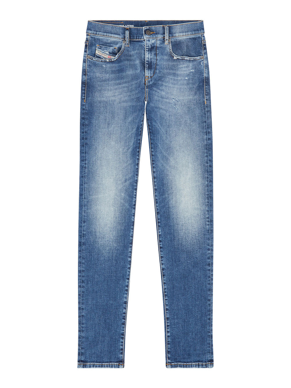Diesel Jeans Slim 2019 D-Strukt da Uomo - Denim