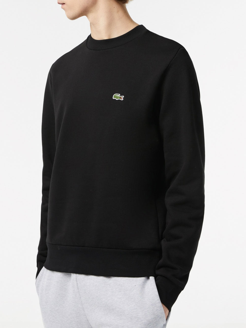 Lacoste Felpa da Uomo - Nero