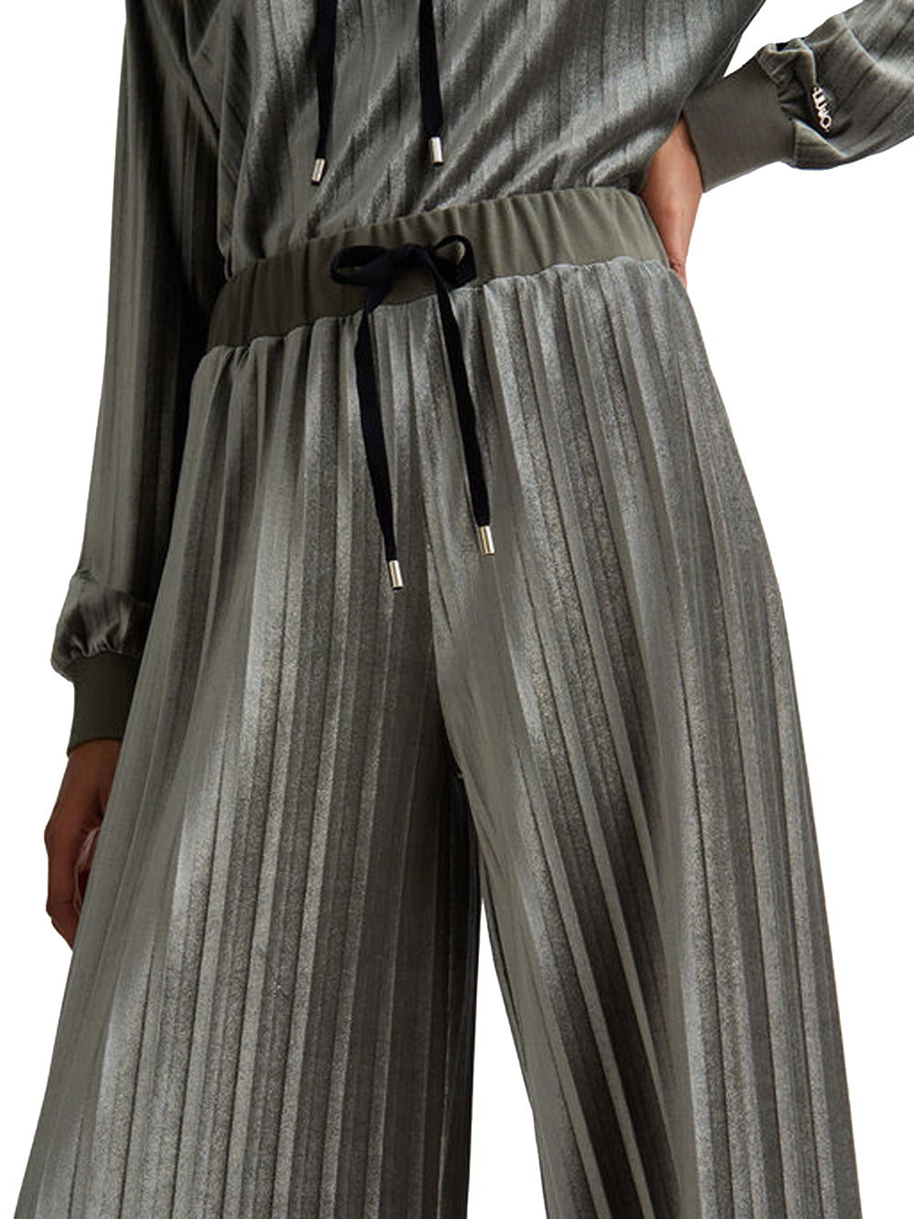 Liu Jo Pantalone Jogger da Donna - Verde