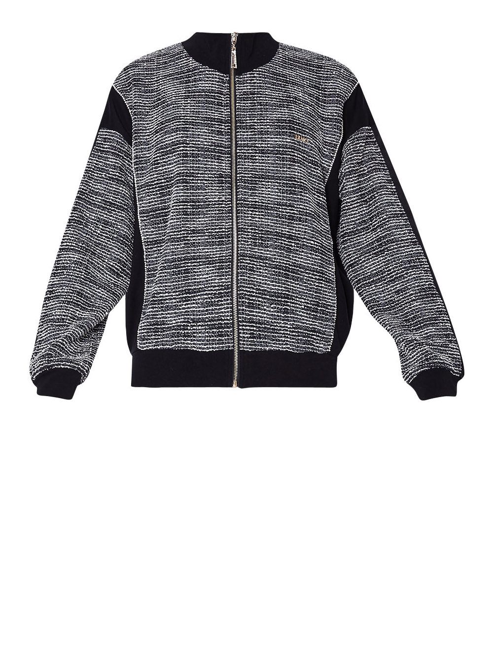 Felpa Zip Liu Jo da Donna - Nero