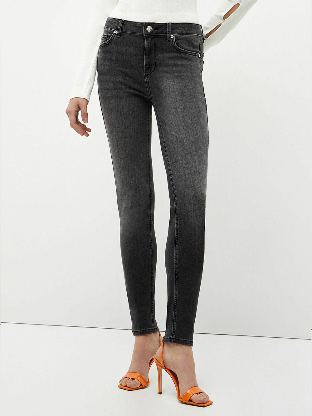 Liu Jo Jeans Skinny da Donna - Denim Nero