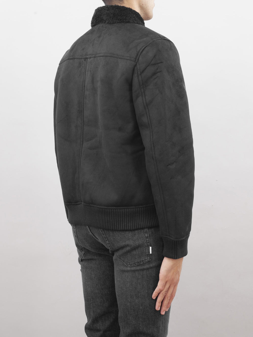 Richmond Giubbino Sheepskin Kazan da Uomo - Nero