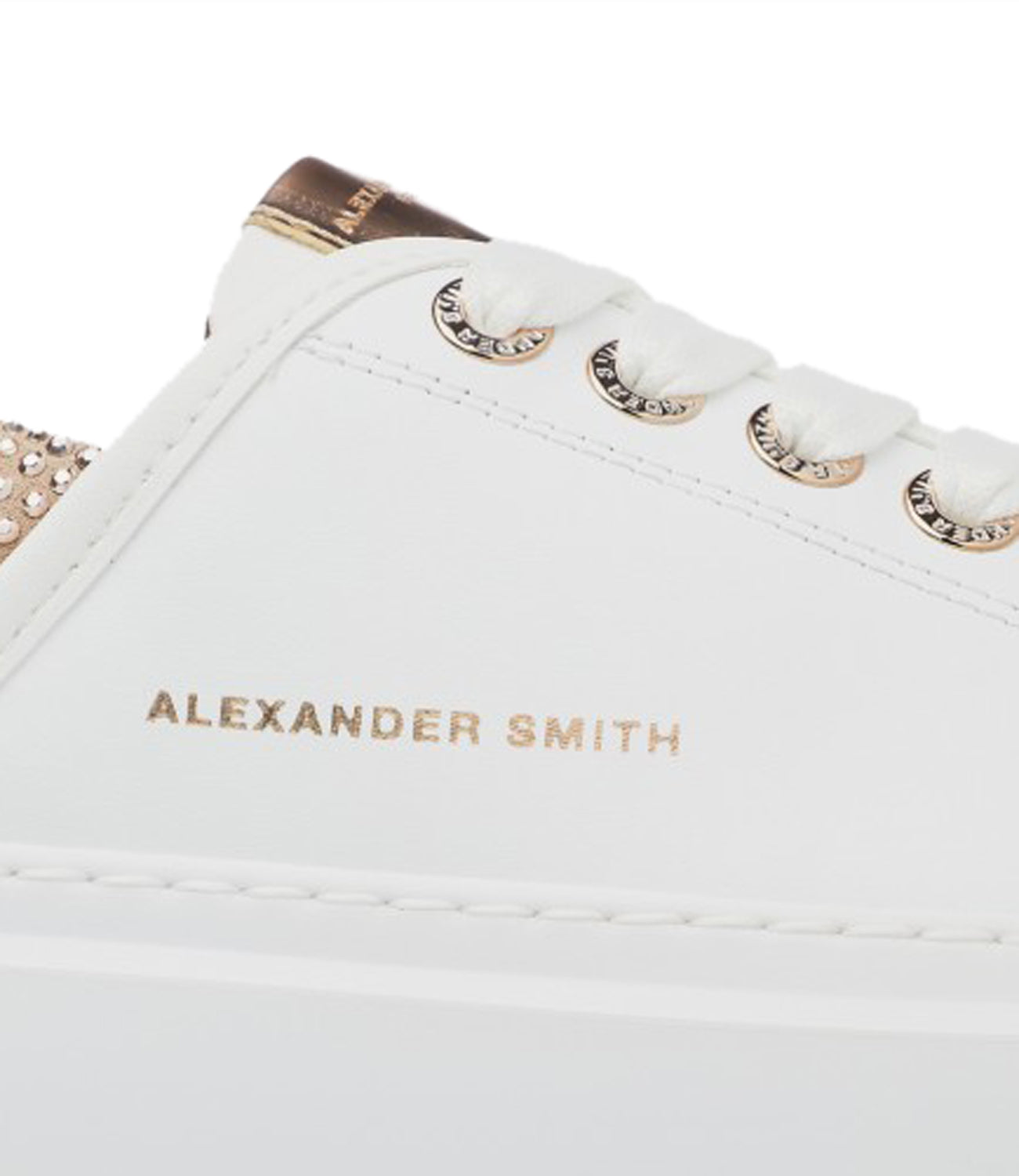Alexander Smith Sneakers Donna Mod. ASAZWYW0506 WEMBLEY W WCP-RAME WHITE Bianco