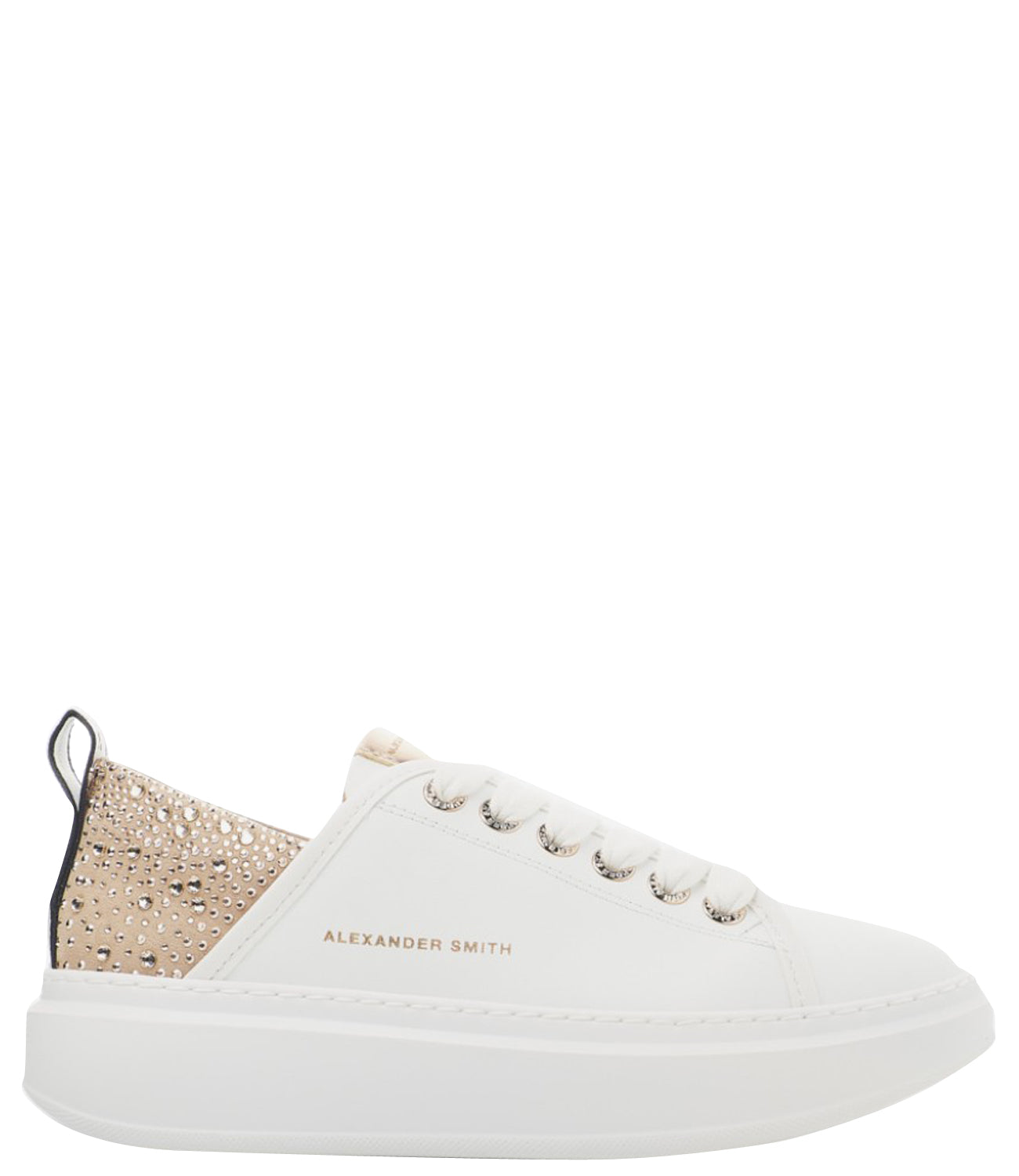 Alexander Smith Sneakers Donna Mod. ASAZWYW0506 WEMBLEY W WCP-RAME WHITE Bianco