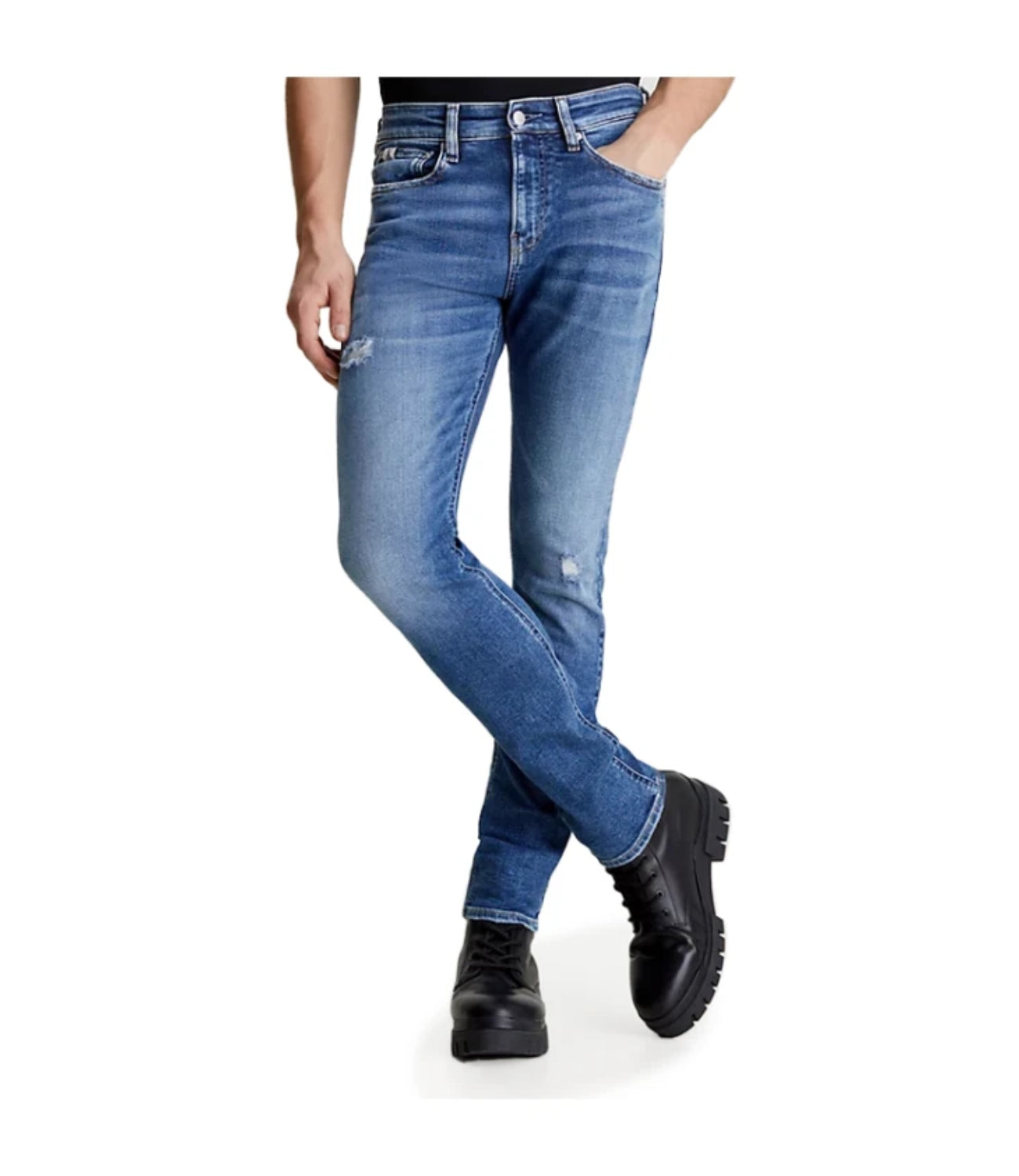 Calvin Klein Calvin Klein Jeans Jeans Uomo Mod. J30J324184 1A4 DENIM Blu